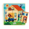 Djeco 3 Layers Puzzle - Chez Gaby -Exporteren Spel Craft Winkel 3 layers puzzle chez gaby
