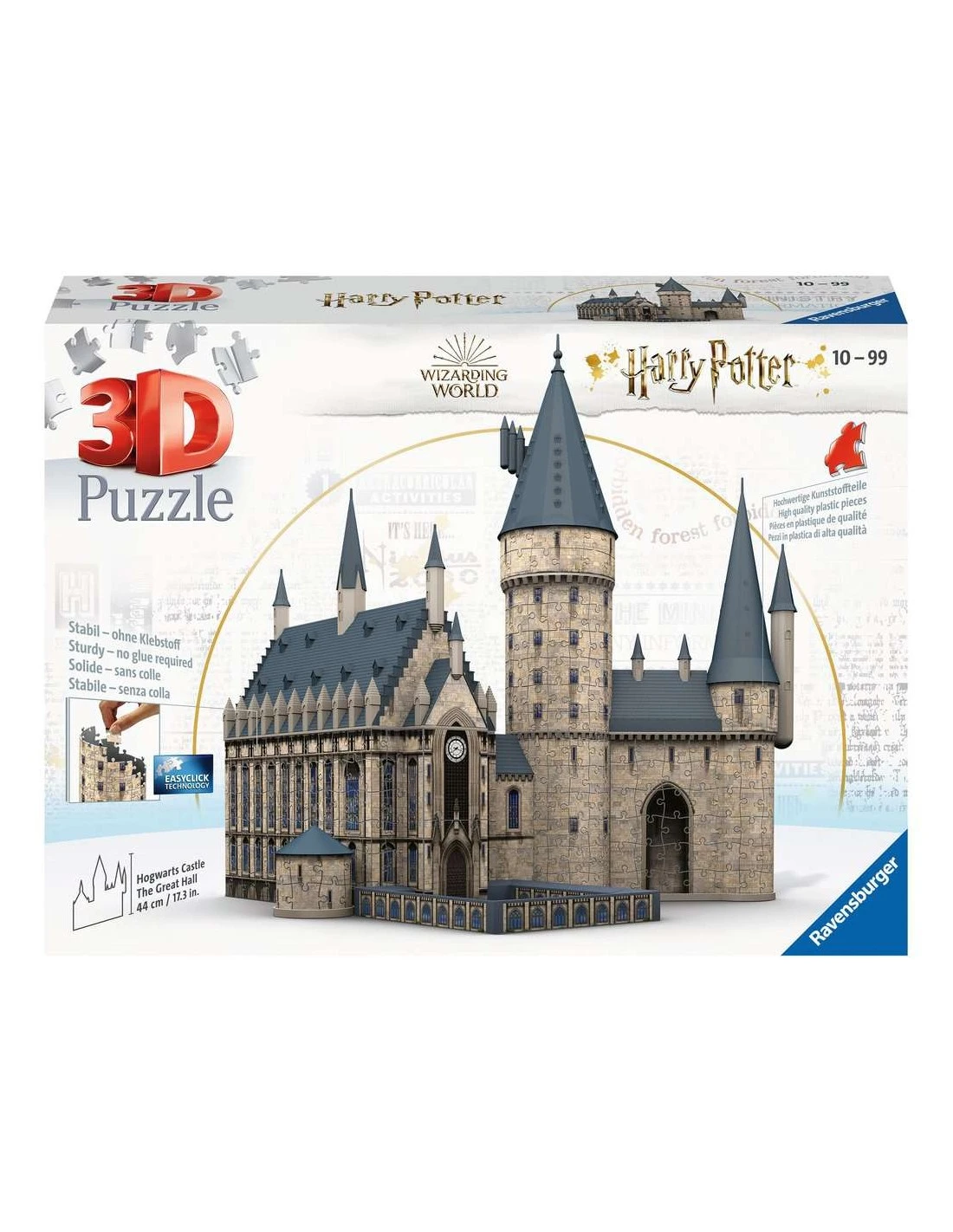 Ravensburger 3D Puzzle: Harry Potter Hogwarts Castle - The Great Hall (630 Pieces) 3 Ravensburger 3D Puzzle: Harry Potter Hogwarts Castle - The Great Hall (630 Pieces)