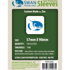 Swan: 57mm X 90mm: Sleeves (160 Stuks)