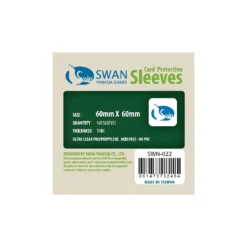 Swan: 60mm X 60mm: Sleeves (160 Stuks)