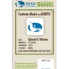 Swan: 62mm X 103mm: Sleeves Koryo Thick (75) -Exporteren Spel Craft Winkel 62mm x 103mm sleeves koryo thick 75