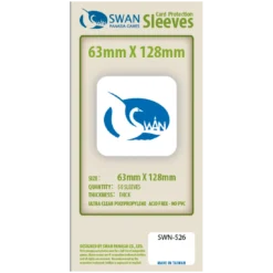 Swan: 63mm X 128mm: Sleeves Thick (50 Stuks)