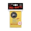 Ultra Pro 66mm X 91mm Pro-Matte Yellow -Exporteren Spel Craft Winkel 66mm x 91mm pro matte yellow