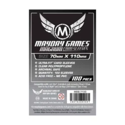 Mayday: 70mm X 110mm: Magnum Silver Sleeve (100 Stuks)