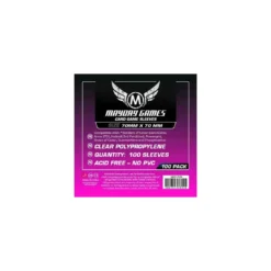 Mayday: 70mm X 70mm: Small Square Card Sleeves (100 Stuks)