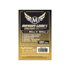 Mayday: 80mm X 120mm: Magnum Ultra-Fit "Dixit" Card Sleeves (100 Stuks)