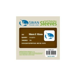 Swan: 90mm X 90mm: Sleeves (130 Stuks)