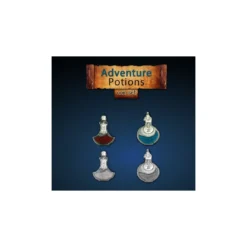 Adventure Potion Tokens (12 Stuks)