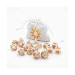 Dice Set Radiant Damage (18)