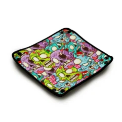 Dice Tray - Zombie Head Pattern