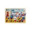 Djeco Houten Puzzel - Puzzlo Airport (25pcs)