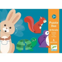 Djeco Puzzel Duo - Dieren