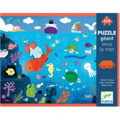 Djeco Reuzenpuzzel - In De Zee