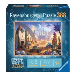 Ravensburger EXIT Puzzle Kids: Space Storm Strike (368 Stukjes)