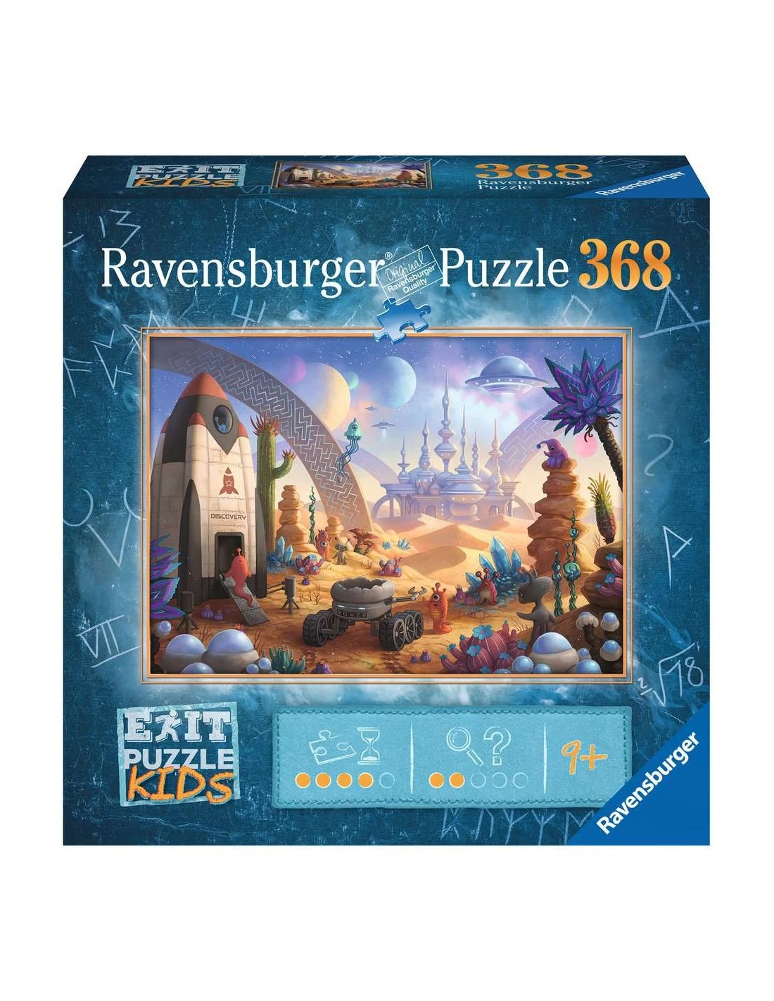 Ravensburger EXIT Puzzle Kids: Space Storm Strike (368 Stukjes) 3 Ravensburger EXIT Puzzle Kids: Space Storm Strike (368 Stukjes)