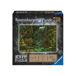 Ravensburger EXIT Puzzle: Tempel In Angkor Wat (759 Teile)