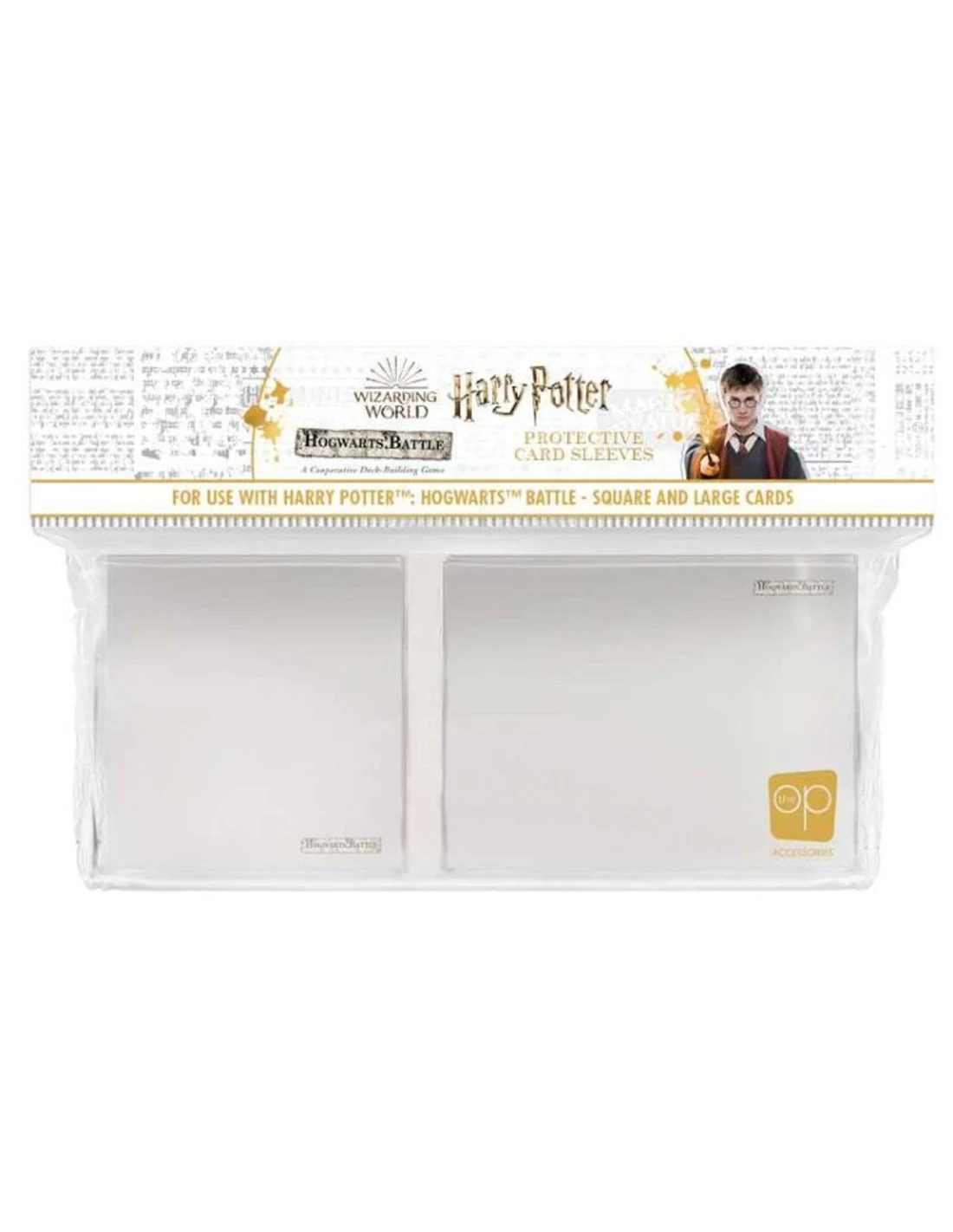 Harry Potter Hogwarts Battle Square And Large Card Sleeves (135) (Inhoud: 65stuks... 3 Harry Potter Hogwarts Battle Square And Large Card Sleeves (135) (Inhoud: 65stuks...