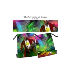Legendary Dice Bag XL: The Cyberpunk Rogue