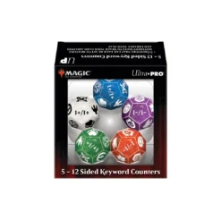 Ultra Pro Magic The Gathering CCG 12 Sided Keyword Counters (5)