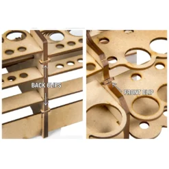 Modular Paint Rack - 35mm Straight (MDF) -Exporteren Spel Craft Winkel modular paint rack 35mm straight mdf 2