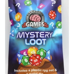 Mystery Loot Pack: Plastic RPG Dice & Bonus Metal Die