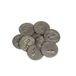 Mythological Monsters Themed Gaming Coins - Large 30mm (9-Pack)