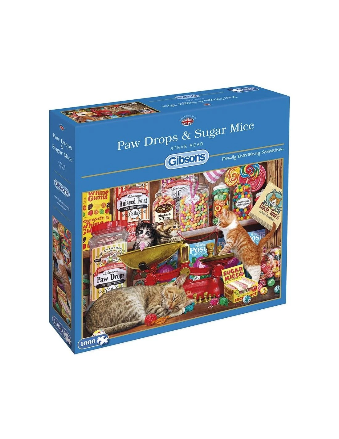 Gibsons Paw Drops & Sugar Mice (1000) 3 Gibsons Paw Drops & Sugar Mice (1000)