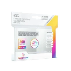 Gamegenic SLEEVES Matte Standard Value Pack - 66mm X 91mm (200)