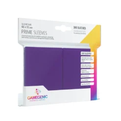 Gamegenic SLEEVES Pack Prime With Colored Back - 66mm X 91mm (100)