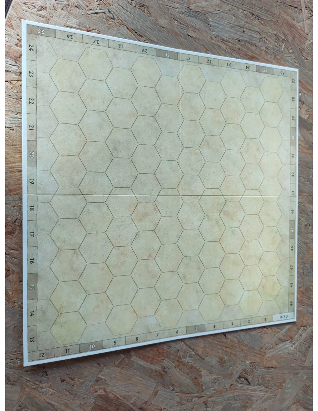 Spelbord Dubbelzijdig (Hexagons/Vierkanten) 3 Spelbord Dubbelzijdig (Hexagons/Vierkanten)