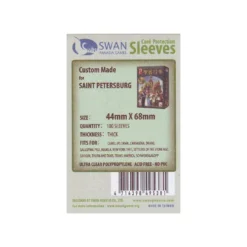 Swan: 44mm X 68mm: Sleeves Thick (100 Stuks)