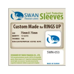 Swan: 75mm X 75mm: Sleeves (150 Stuks)