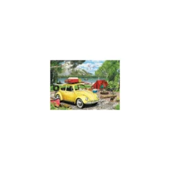 Eurographics VW Beetle - Camping Tin (550 Stukjes) 6 Eurographics VW Beetle - Camping Tin (550 Stukjes) -Exporteren Spel Craft Winkel vw beetle camping tin 550 stukjes 1