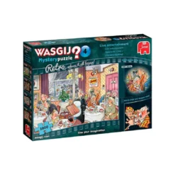 Jumbo Wasgij Retro Mystery 4: Live Entertainment (1000 Teile)